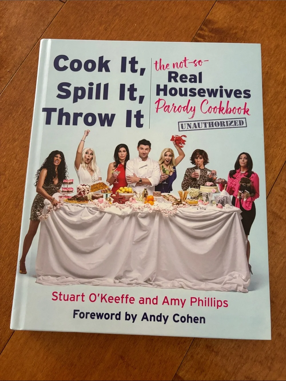 The Quick Six Fix Cookbook & Cook It, Spill It, Throw it Housewives Parody NEW